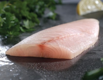 Barramundi fillets sold by Euclid Fish Company, fresh fish market near Mentor, Ohio